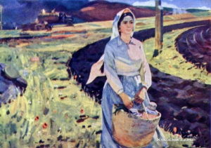 Картина азербайджанского живописца Микаила Гусейн оглы Абдуллаева "Полдень"